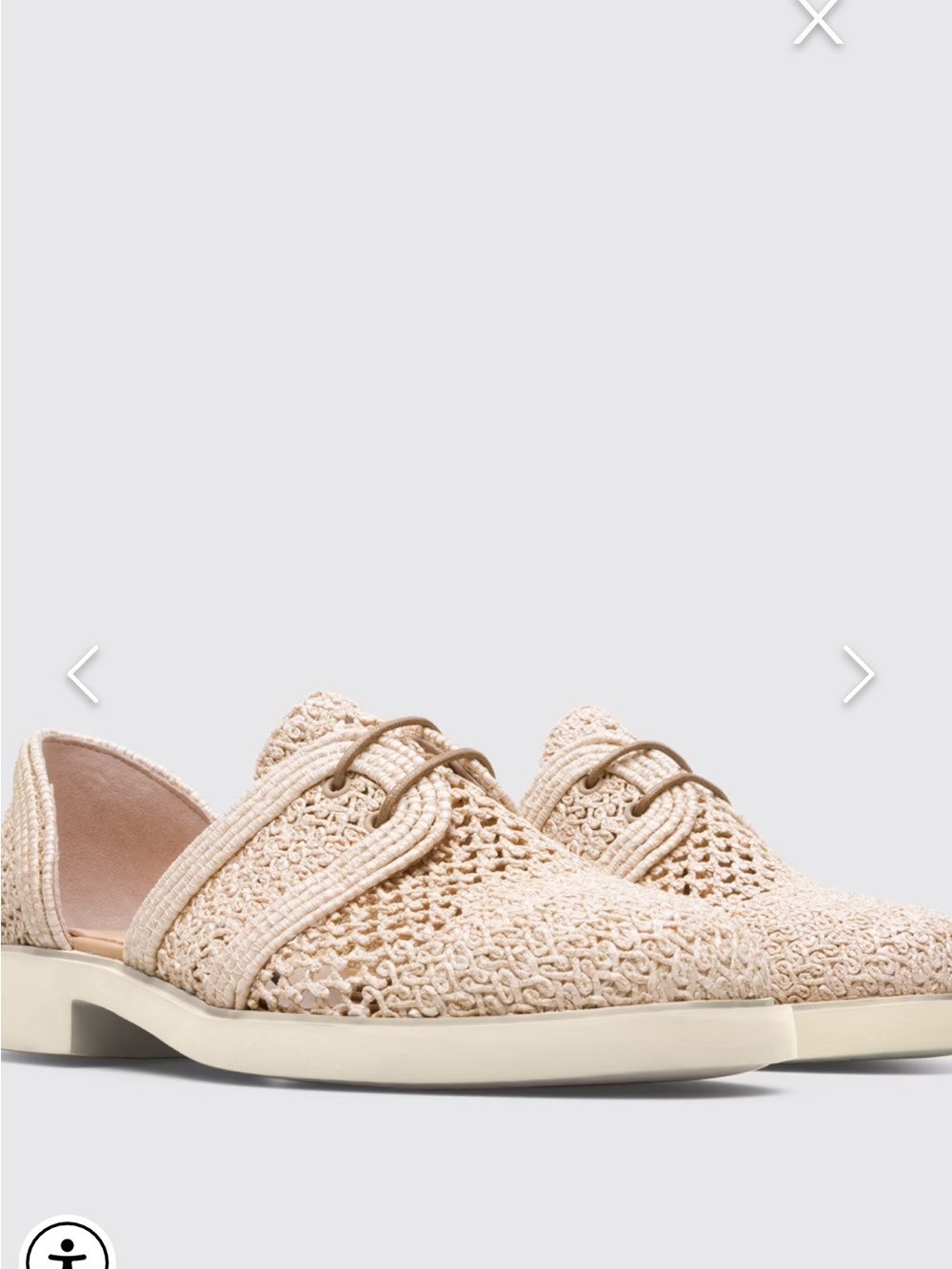 NEW Camper Raffia Iman Tan Shoes Size 41 - Picture 8 of 12